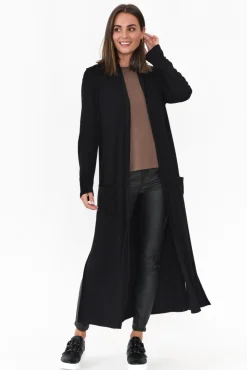 Sleeved Tops<Lou Lou Adele Chocolate Long Sleeve Bamboo Tee