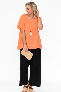 Pants<Tirelli Aimee Black Side Panel Palazzo Pant