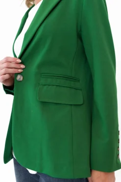 Jackets<365 Days Audra Emerald Fitted Stretch Blazer