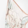 Scarves<Zoda Bess Taupe Satin Square Scarf
