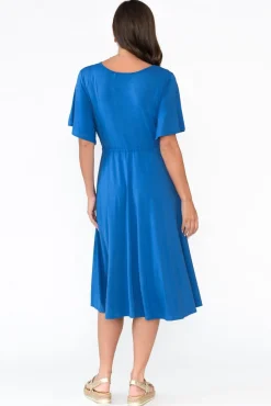 Bamboo Dresses<PQ Billine Cobalt Bamboo Dress