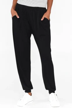 Pants<Pq Black Bamboo Everyday Pant