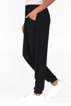 Pants<Pq Black Bamboo Everyday Pant