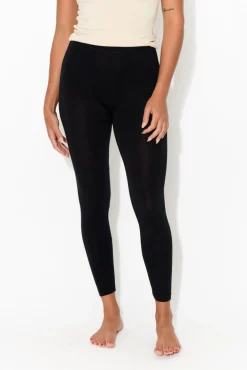 Leggings<Tani Black Micro Modal 7/8 Legging