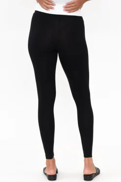 Pants<Tani Black Micro Modal Stretch Legging