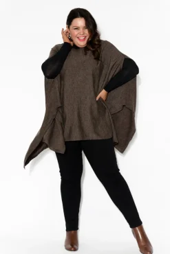 Sleeved Tops<Tani Black Micro Modal Turtleneck Top