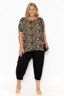 Pants<Betty Basics Black Tokyo Slouch Pant