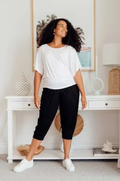 Pants<Betty Basics Black Tokyo Slouch Pant