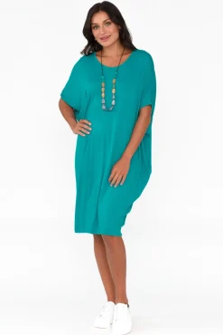 Above Knee Dresses<Betty Basics Blue Lagoon Maui Dress