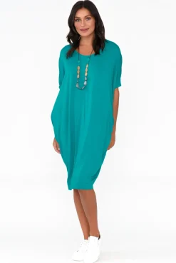 Above Knee Dresses<Betty Basics Blue Lagoon Maui Dress
