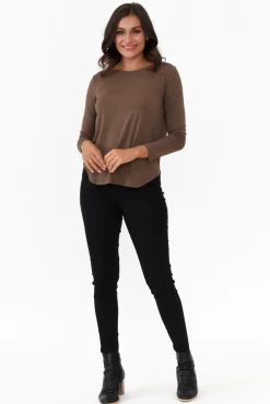 Pants<Willow Tree Carlos Black Fleece Stretch Pant