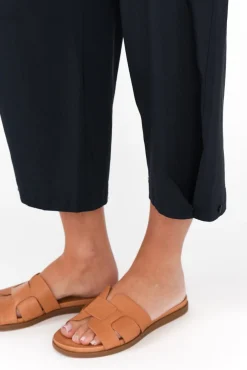 Pants<Clarity Carlton Navy Convertible Cropped Pant