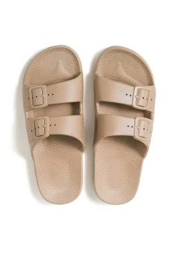 Slides<Freedom Moses Carter Nude Vegan Slides