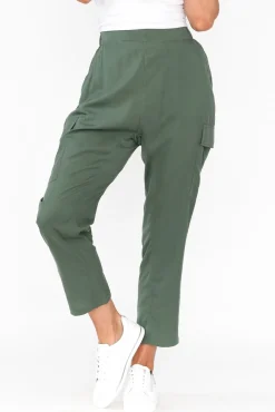 Pants<Tirelli Caylee Emerald Lyocell Cargo Pant