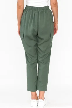Pants<Tirelli Caylee Emerald Lyocell Cargo Pant