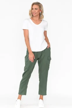 Pants<Tirelli Caylee Emerald Lyocell Cargo Pant