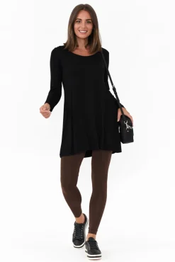 Leggings<Tani Chocolate Marle Micro Modal Stretch Legging