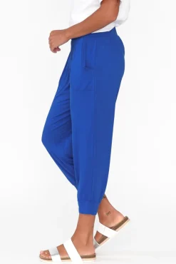 Pants<Betty Basics Cobalt Tokyo Slouch Pant