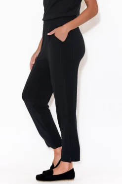 Pants<Tani Dana Black Micro Modal Pant
