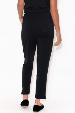 Pants<Tani Dana Black Micro Modal Pant