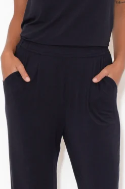 Pants<Tani Dana Navy Micro Modal Pant
