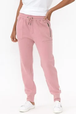 Pants<Elm Danni Blush Cotton Lounge Pant