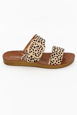 Slides<Los Cabos Doti Cheetah Buckle Slide