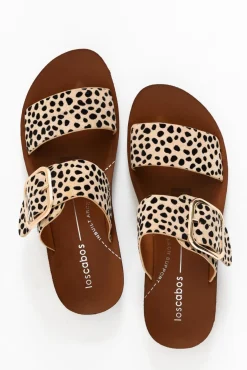 Slides<Los Cabos Doti Cheetah Buckle Slide