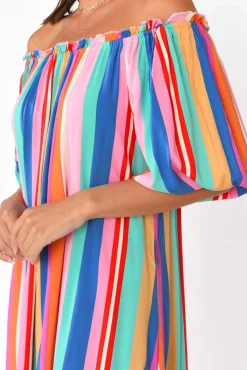 Maxi Dresses<Label of Love Dove Multi Stripe Maxi Dress