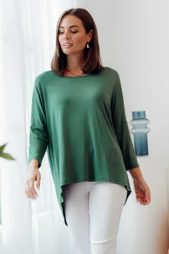 Sleeved Tops<Betty Basics Emerald Milan 3/4 Sleeve Top