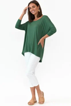Sleeved Tops<Betty Basics Emerald Milan 3/4 Sleeve Top
