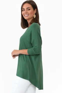 Sleeved Tops<Betty Basics Emerald Milan 3/4 Sleeve Top