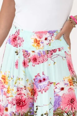 Pants<Red Lotus Erin Cherry Blossom Wide Leg Pant