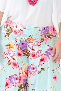 Pants<Red Lotus Erin Cherry Blossom Wide Leg Pant