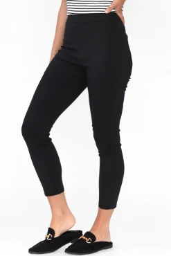 Pants<Gordon Smith Ezra Black 7/8 Stretch Pant