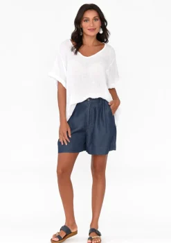 Shorts<Betty Basics Gabriella Blue Denim Short