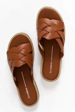 Slides<Los Cabos Gari Tan Strappy Slide