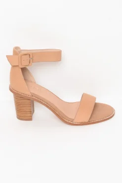 Heeled Sandals<Nude Shoes Grady Nude Leather High Heel