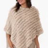 Ponchos<365 Days Greer Stone Fur Poncho