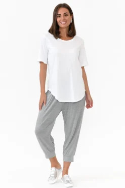 Pants<Betty Basics Grey Marle Tokyo Slouch Pants