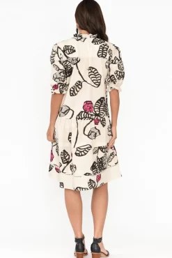 Cotton Dresses<Maude Vivante Hayes Desert Rose Cotton Poplin Dress