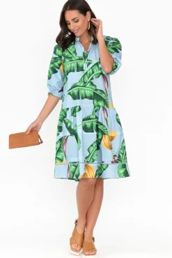 Cotton Dresses<Maude Vivante Hayes Tropicana Cotton Poplin Dress