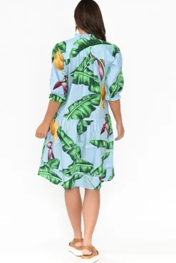 Cotton Dresses<Maude Vivante Hayes Tropicana Cotton Poplin Dress