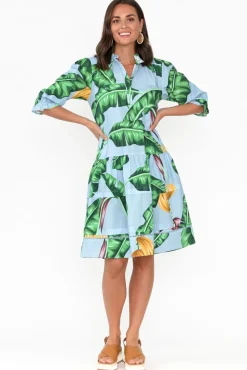 Cotton Dresses<Maude Vivante Hayes Tropicana Cotton Poplin Dress