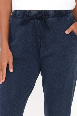 Pants<Betty Basics Heidi Indigo Cuffed Jogger Pant