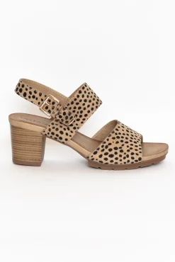 Heeled Sandals<Laguna Quays Horizon Cheetah Buckle Heel
