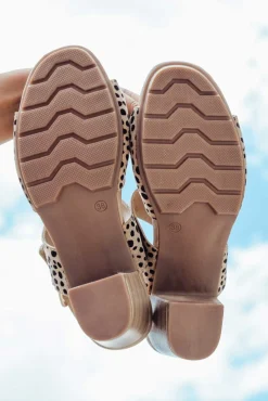 Heeled Sandals<Laguna Quays Horizon Tan Buckle Heel