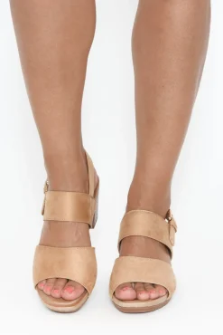 Heeled Sandals<Laguna Quays Horizon Tan Buckle Heel