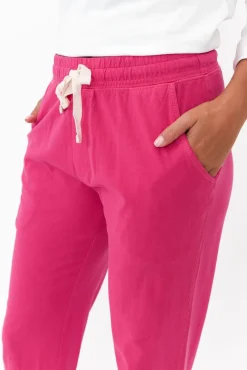 Pants<Elm Hot Pink Wash Out Lounge Pant