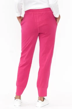 Pants<Elm Hot Pink Wash Out Lounge Pant